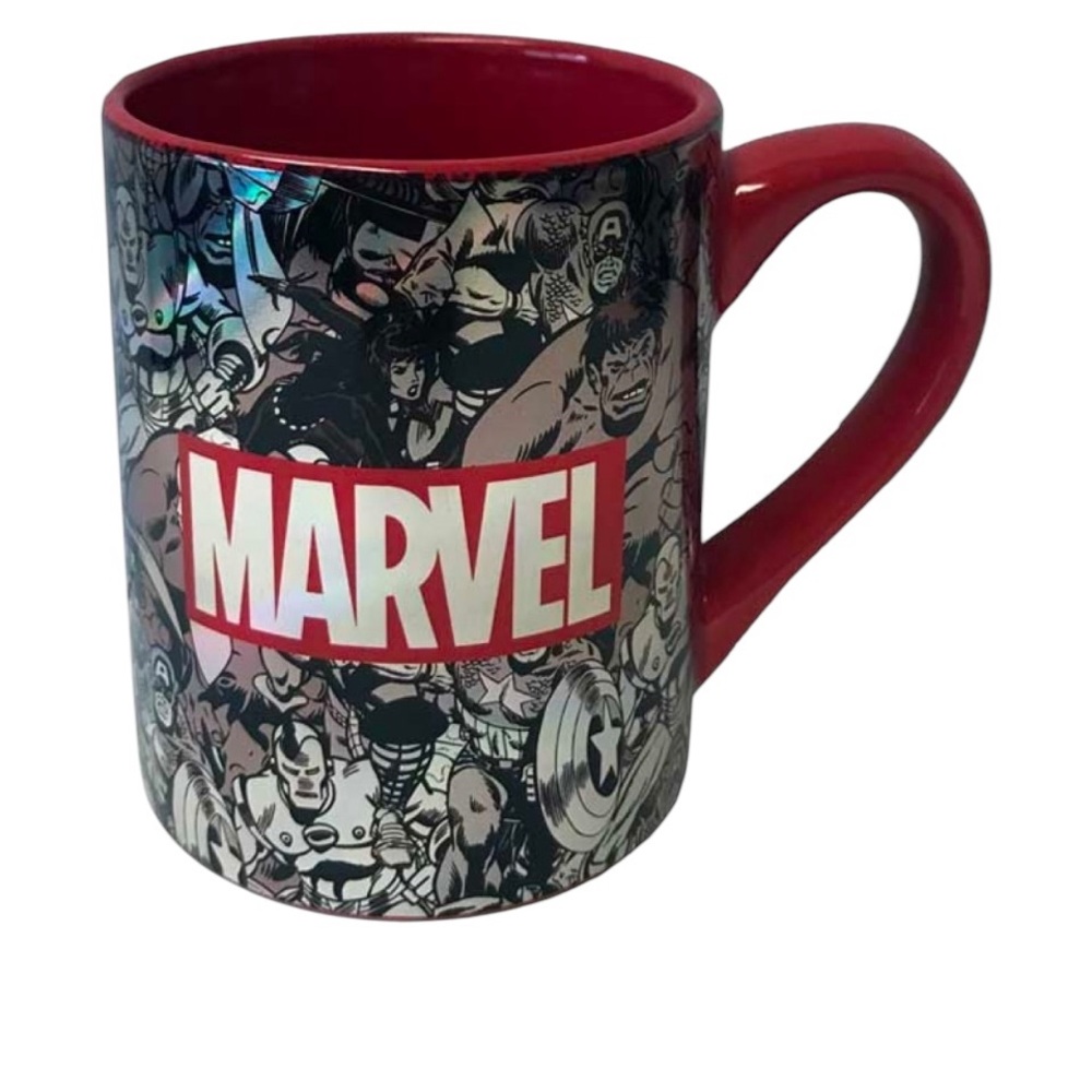 Marvel Comics Black and White Brink Logo Mug